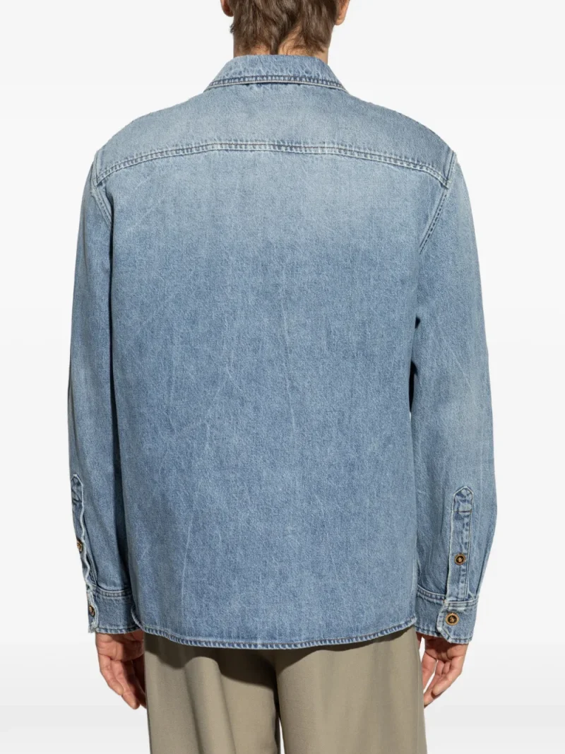 Alternative view of Camasa Versace Denim Zip albastru