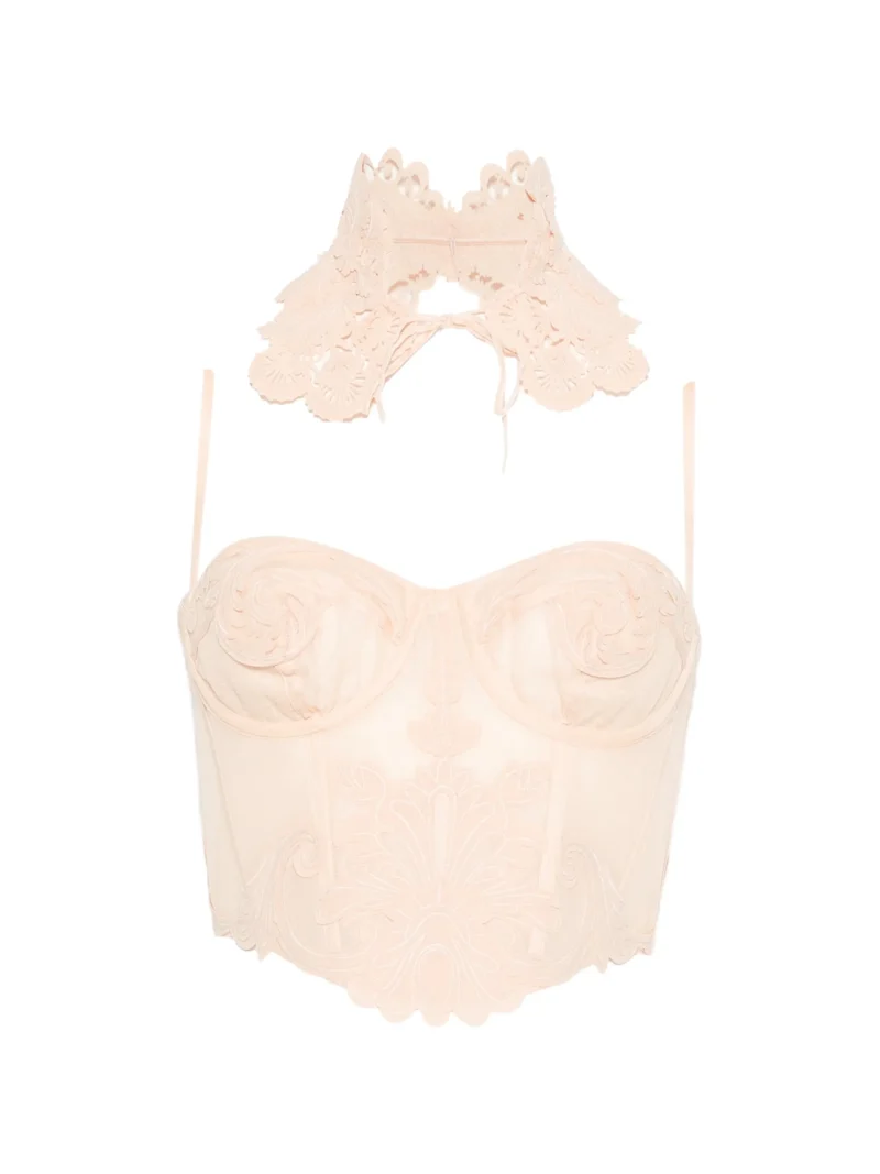 Corset Zimmermann Rebellion Filigree-Collar portocaliu