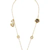 Colier Ferragamo Crystal Charm auriu
