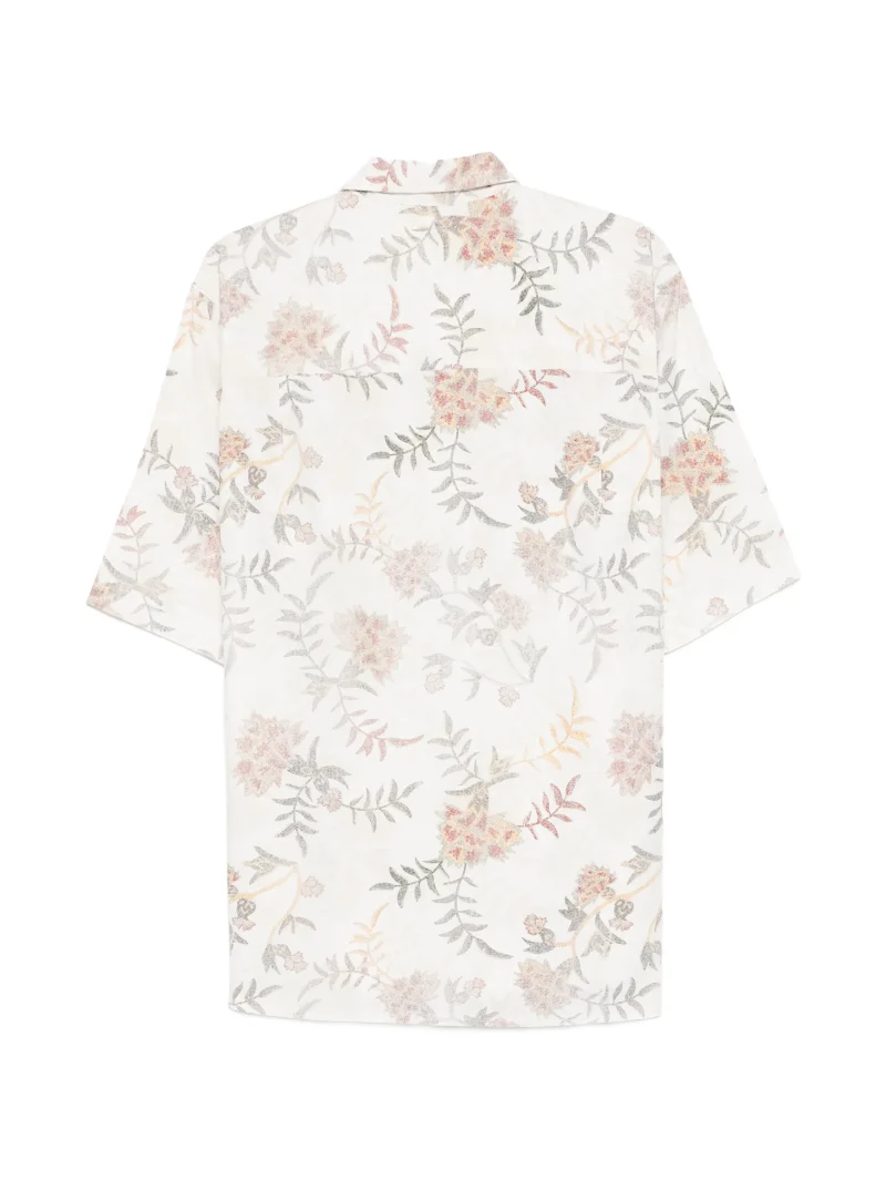 Alternative view of Camasa MARANT floral-pattern alb