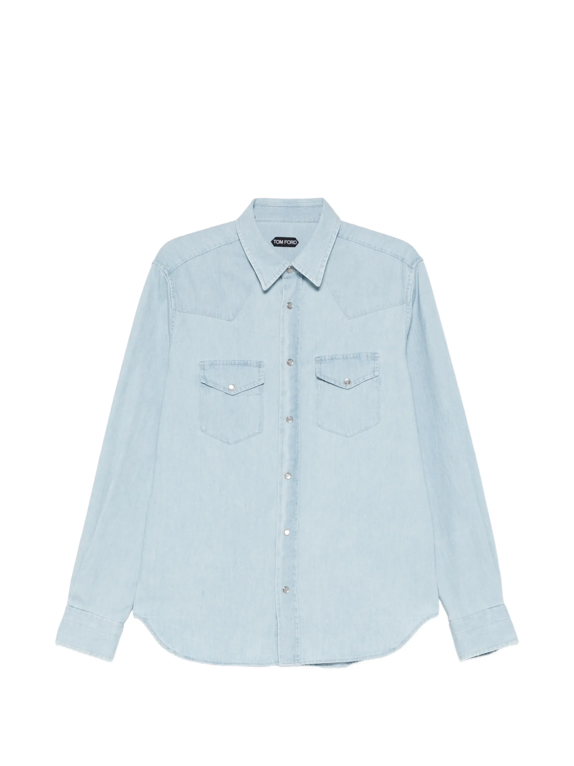 Camasa TOM FORD chest-pocket albastru