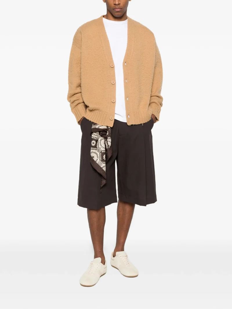 Alternative view of Cardigan Axel Arigato Studio button V-neck bej