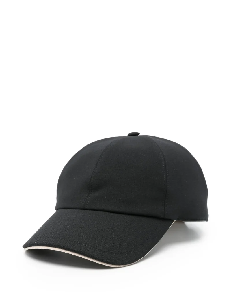 Sapca Eleventy Panelled negru