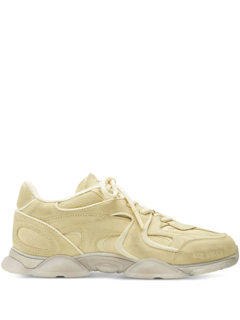Sneakers Axel Arigato leather panelled lace-up bej
