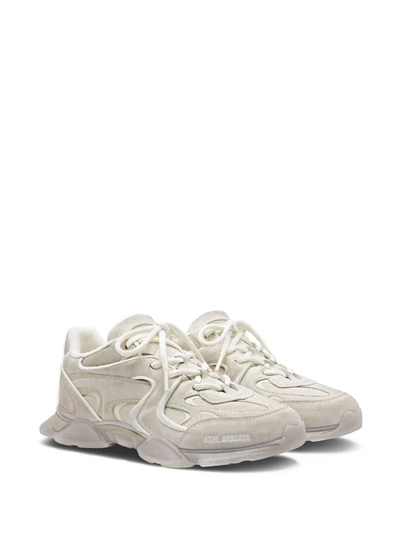 Alternative view of Sneakers Axel Arigato suede leather panel gri