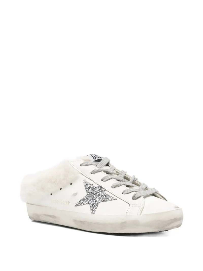 Alternative view of Sneakers Golden Goose star-motif shearling alb