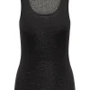 Top MARANT Etoile Thea racerback negru