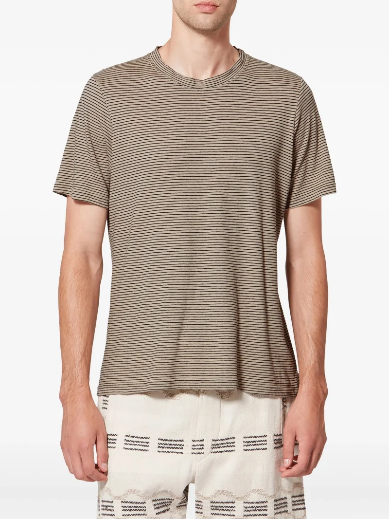 Alternative view of Tricou MARANT Leon striped multicolor