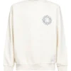 Bluza Stone Island Embossed Logo alb