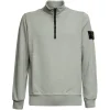 Bluza Stone Island Zip Fleece gri