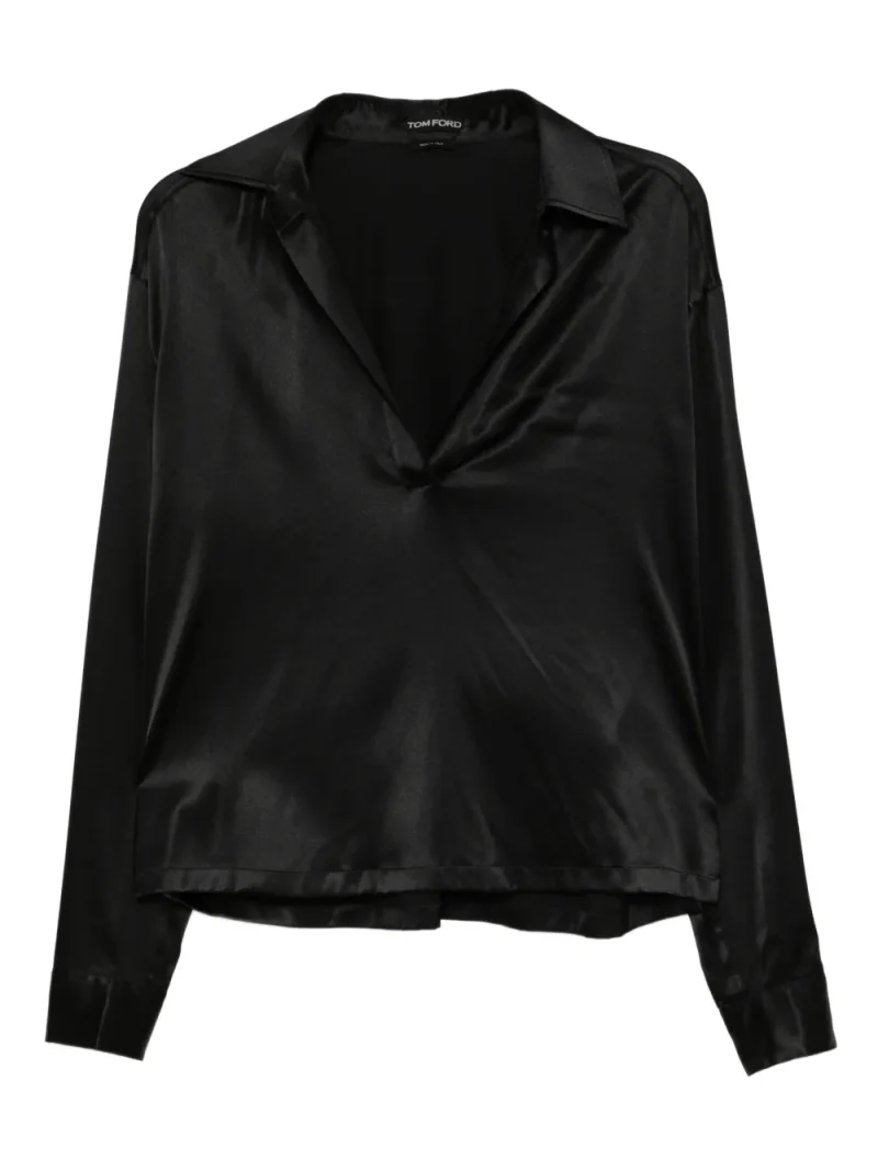 Bluza TOM FORD Satin negru