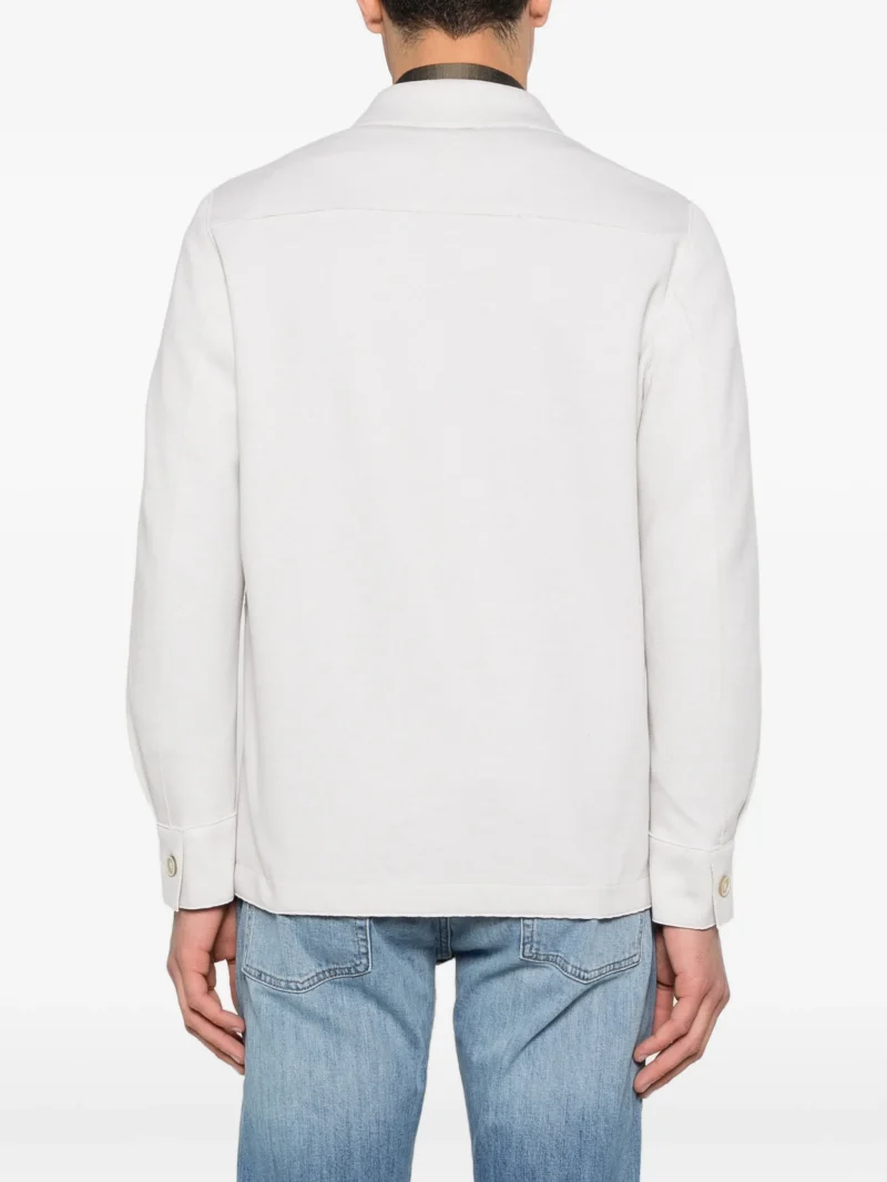 Alternative view of Camasa Eleventy Buttoned Shirt gri