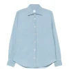 Camasa Eleventy Long-Sleeve albastru