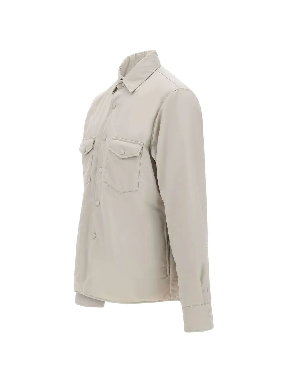 Camasa Eleventy Long-Sleeved bej - imagine 3