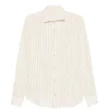 Camasa Eleventy Striped Linen bej