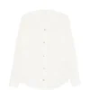 Camasa Eleventy V-neck Buttoned alb