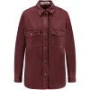 Camasa Golden Goose Pocket visiniu