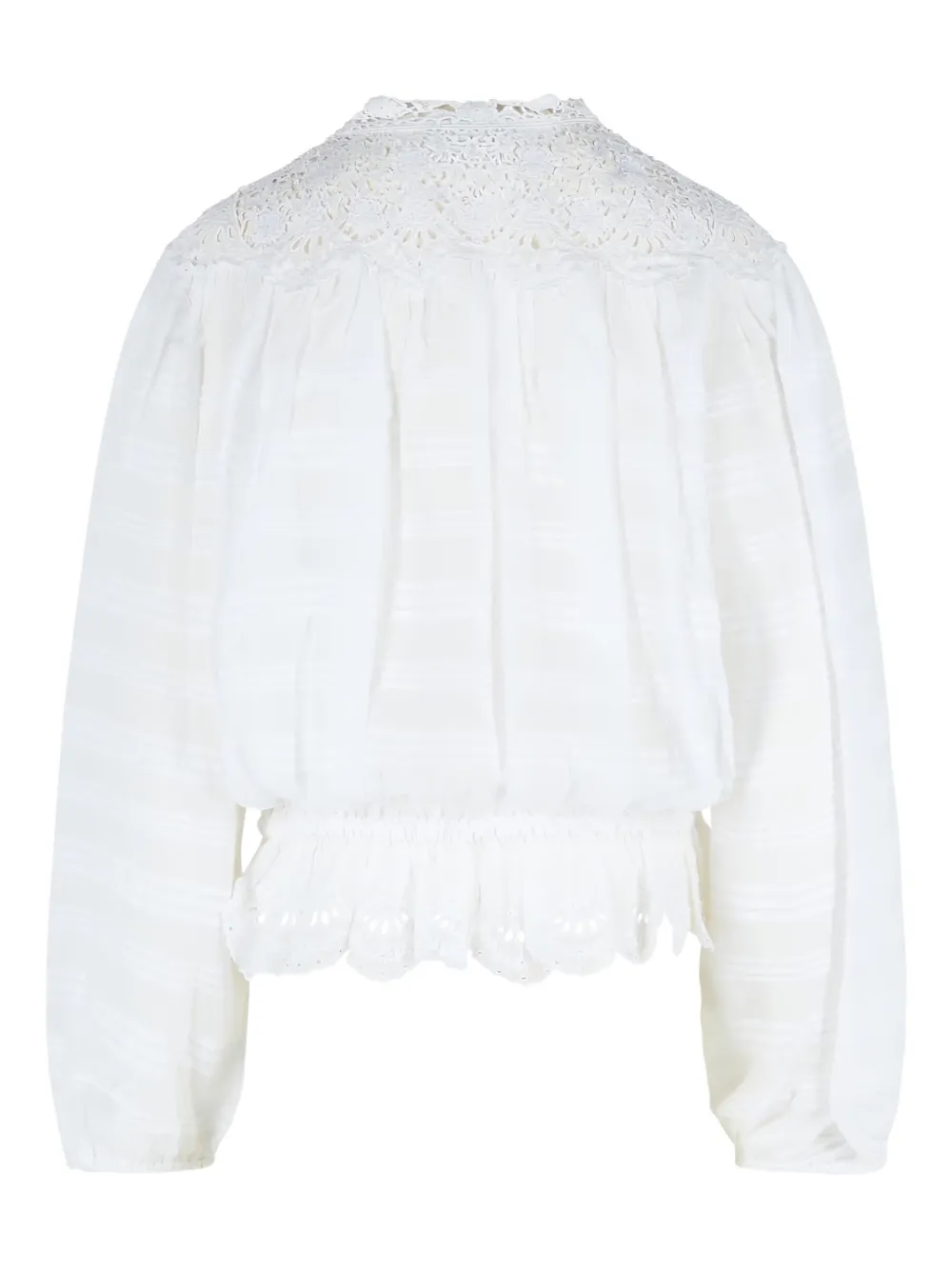 Camasa MARANT Etoile lace pleated alb - imagine 2