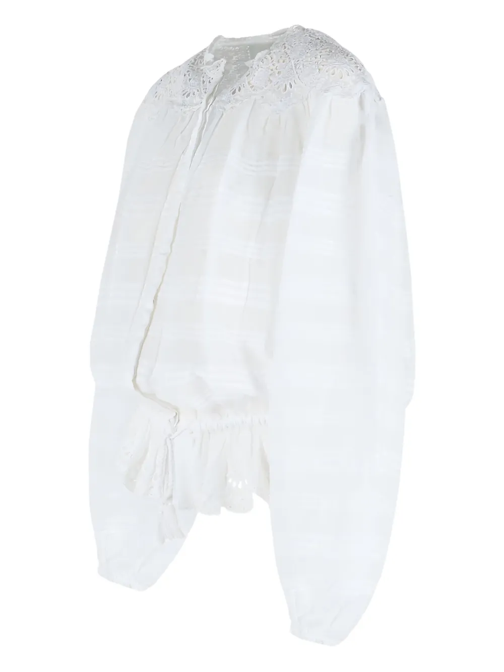 Camasa MARANT Etoile lace pleated alb - imagine 3