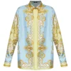 Camasa Versace Baroque-Printed albastru