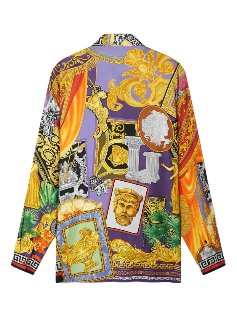 Alternative view of Camasa Versace Printed Silk Twill multicolor