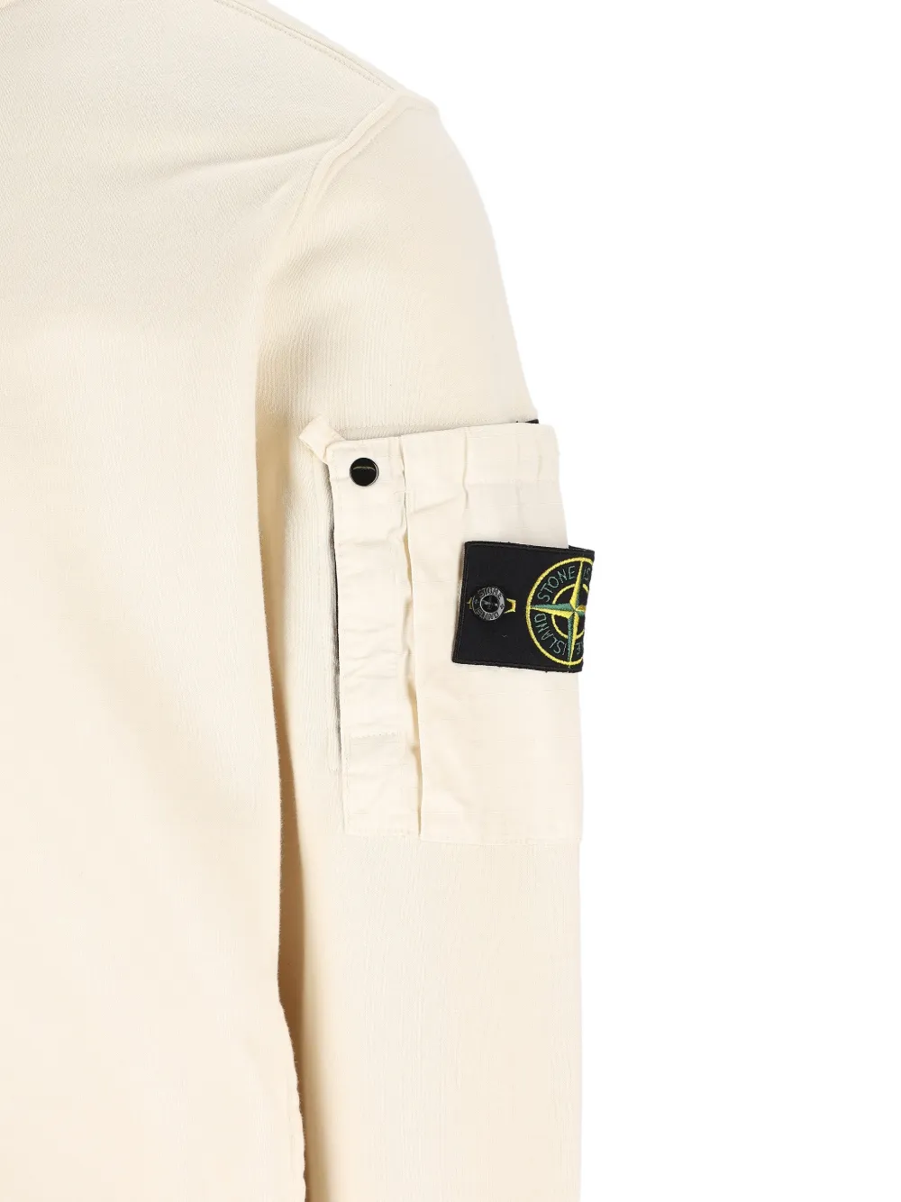 Cardigan Stone Island Zip Pocket bej - imagine 4