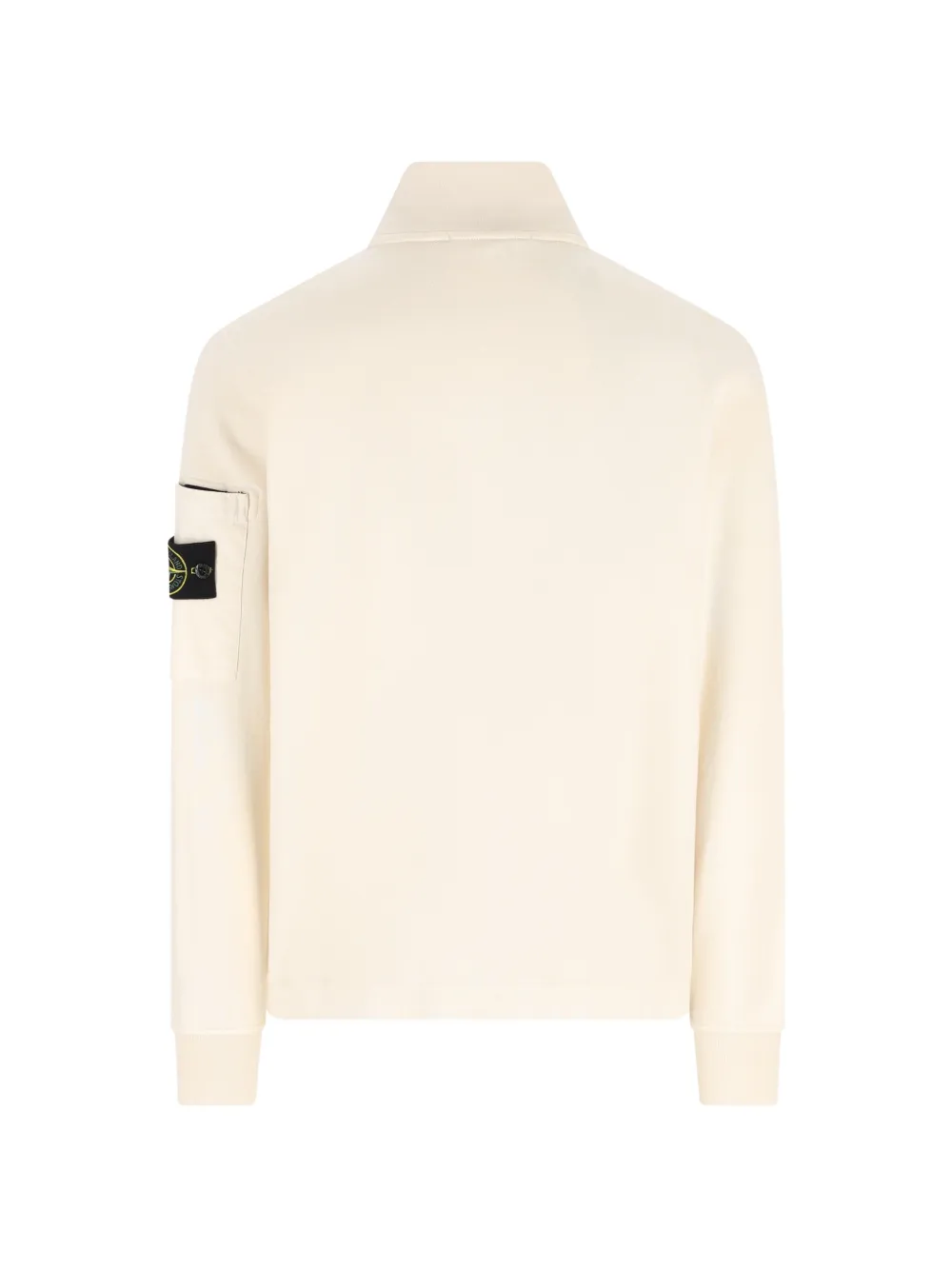 Cardigan Stone Island Zip Pocket bej - imagine 2