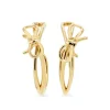 Cercei Ferragamo Bow auriu