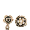Cercei Ferragamo Crystal-Embellishment auriu