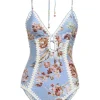 Costum de baie ZIMMERMANN Awaken albastru