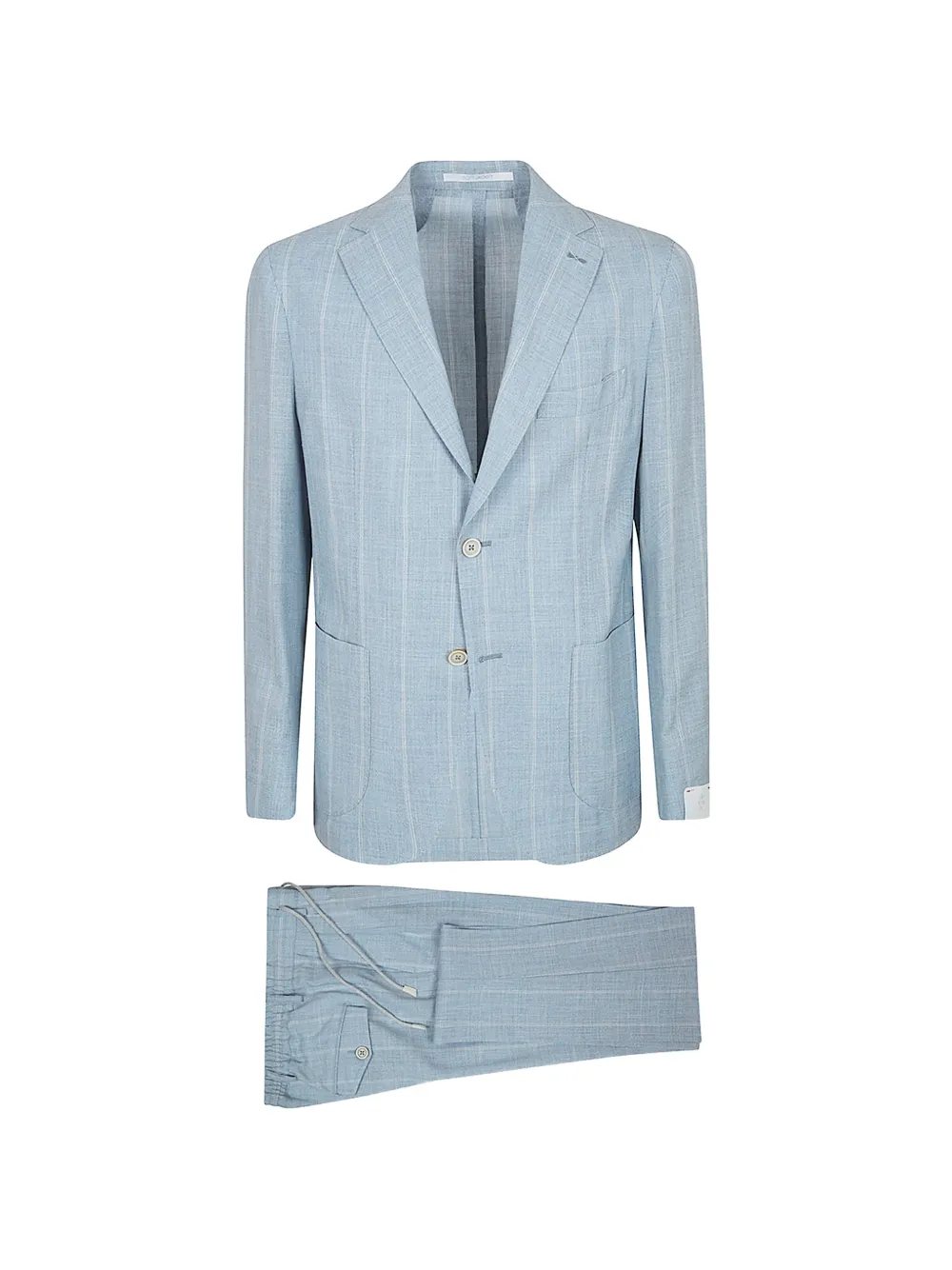 Costum Eleventy Single-Breasted albastru