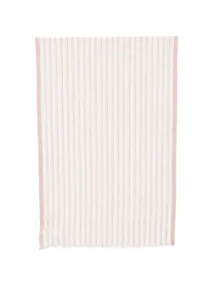 Esarfa Eleventy Striped Fringed roz