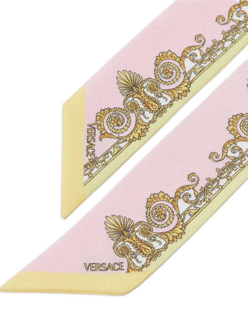 Alternative view of Esarfa Versace Barocco-Print roz