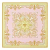 Esarfa Versace Spring Barocco Printed Silk roz