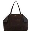 Geanta tote Ferragamo Large Folded-Sides maro