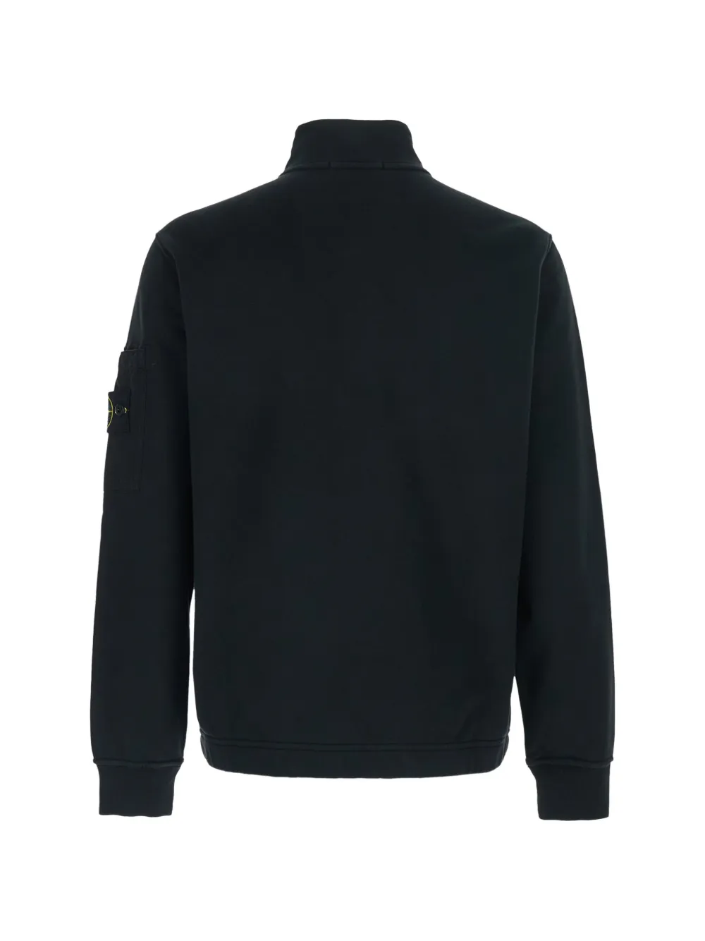 Hanorac Stone Island Zip Pocket negru - imagine 2