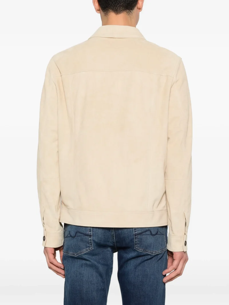 Alternative view of Jacheta Eleventy Buttoned Suede bej