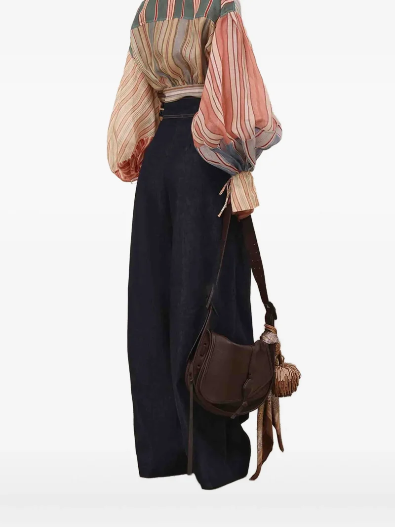 Alternative view of Jeans Zimmermann High-Waist Rebellion Flared bleumarin