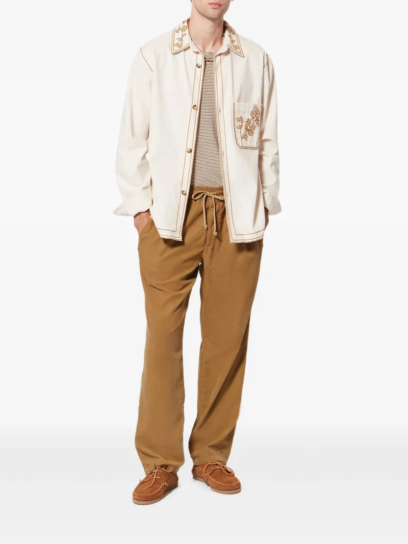 Alternative view of Pantaloni MARANT NIRLEN drawstring maro