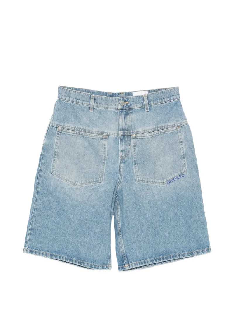 Pantaloni scurti Axel Arigato Denim albastru