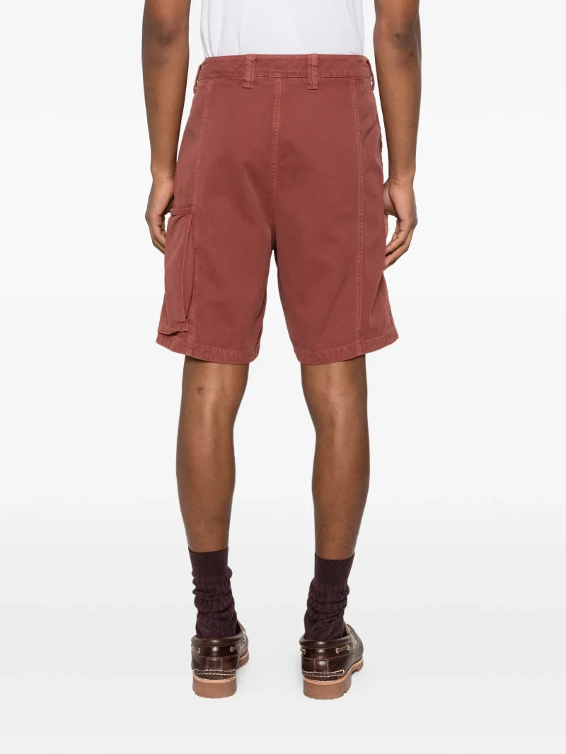 Alternative view of Pantaloni Stone Island Logo-Patch Cargo maro