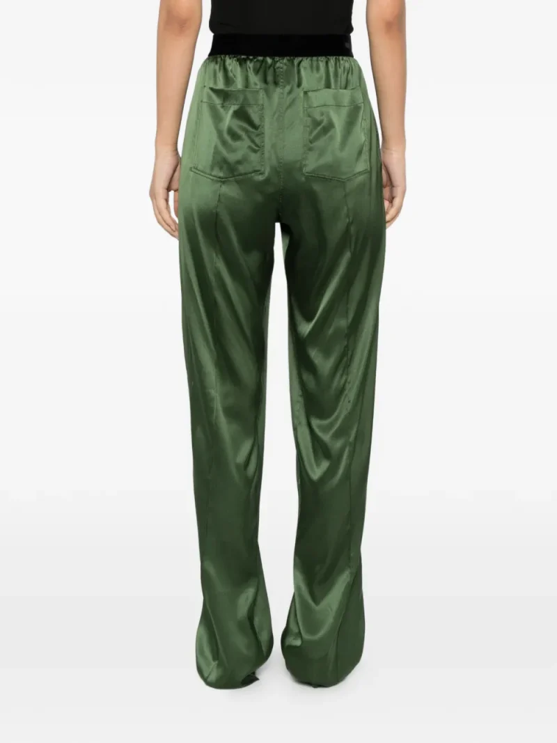 Alternative view of Pantaloni TOM FORD Satin verde