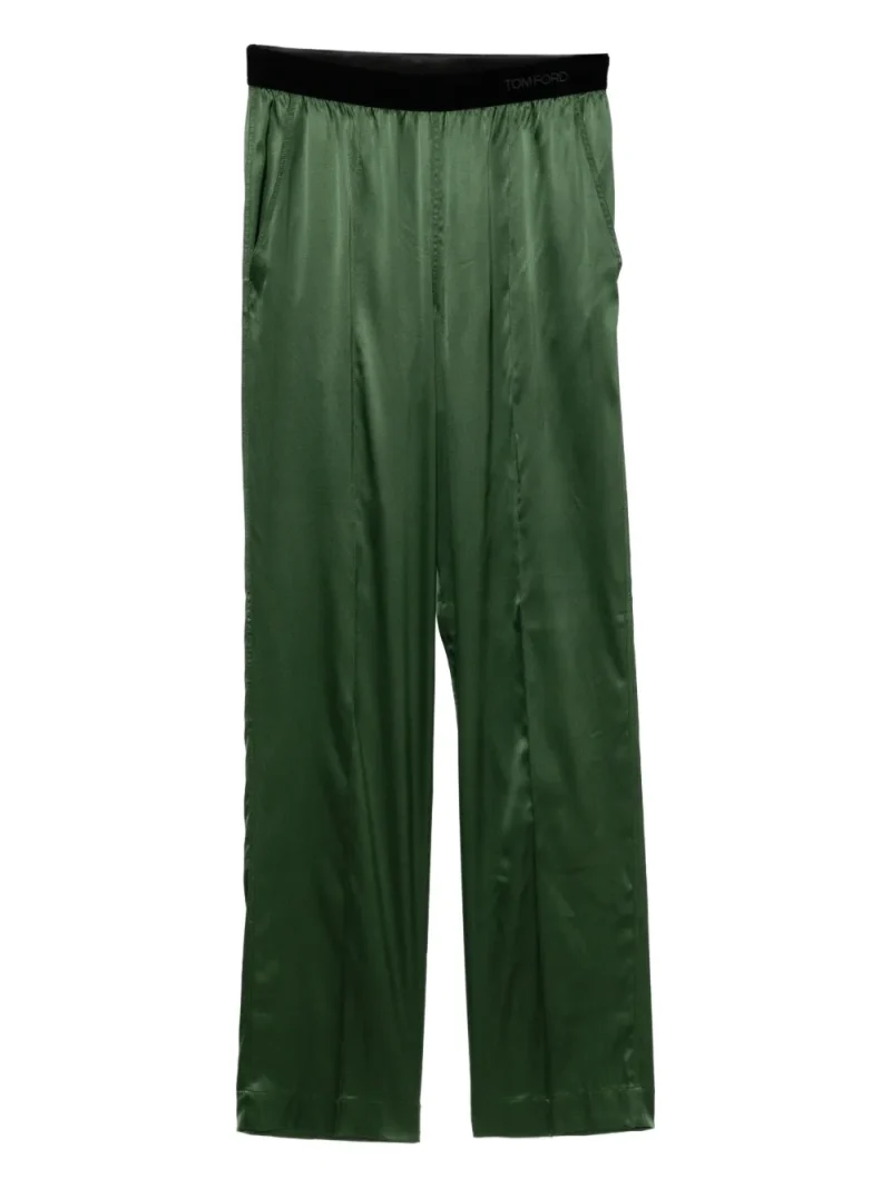 Pantaloni TOM FORD Satin verde