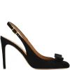 Pantofi Ferragamo 90mm Vara Bow-Betail Slingback negru