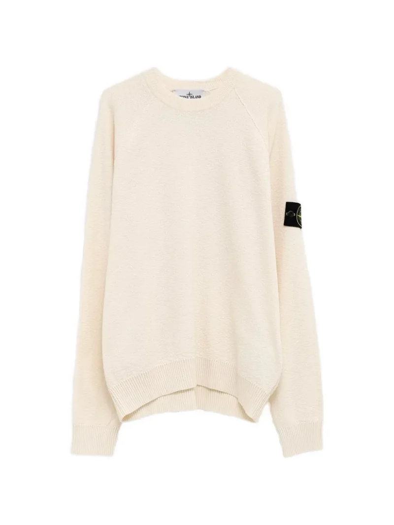 Pluvore Stone Island Texture Patch-Detail ecru