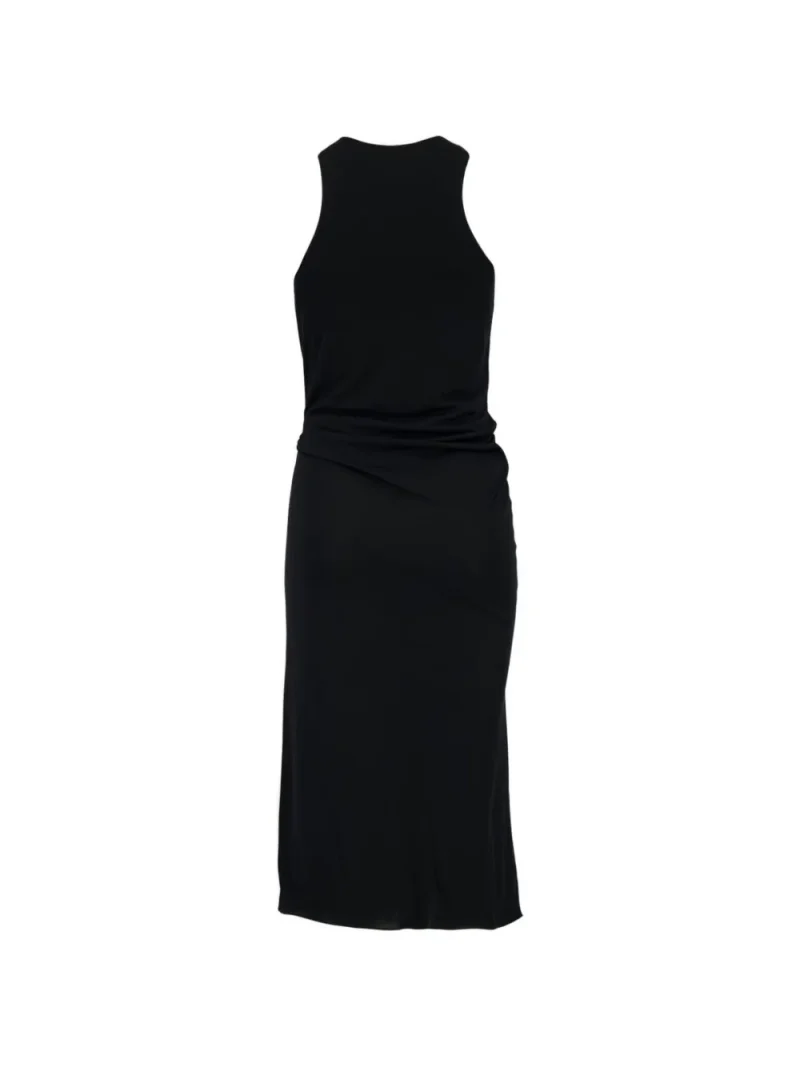 Alternative view of Rochie midi TOM FORD Belted negru
