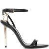 Sandale TOM FORD Lock-Detail negru
