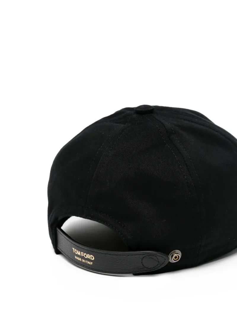 Sapca Tom Ford Canvas negru - imagine 3