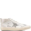Sneakers Golden Goose Mid Star alb