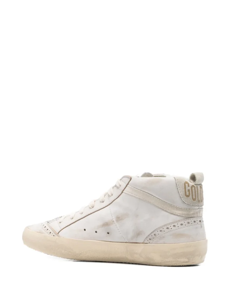 Alternative view of Sneakers Golden Goose Mid Star alb